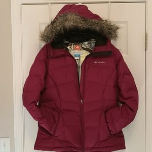 Columbia down coat